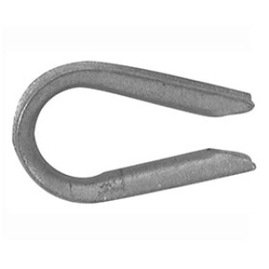 CAMPBELL T7670639 323 5/16" WIRE ROPE THIMBLE ELECTRO-GALVANIZED