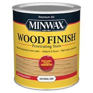MINWAX 70000444 209 NATURAL WOOD FINISH PENETRATING STAIN