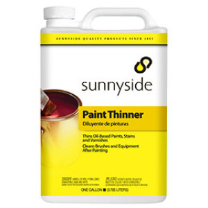SUNNYSIDE 701G1 PAINT THINNER PLASTIC BOTTLE HIGH VOC
