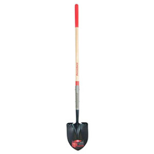 AMES 45520 RAZOR-BACK ROUND POINT SHOVEL 48" HARDWOOD HANDLE DUAL RIVET