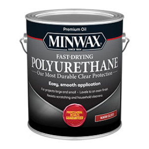 MINWAX 319000000 FAST-DRYING POLYURETHANE 350 VOC CLEAR GLOSS