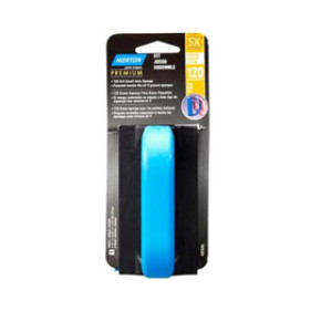 NORTON PROSAND 82088 4-1/2" X 2-11/16" X 1" 120 GRIT SMALL AREA SPONGE KIT 1PK