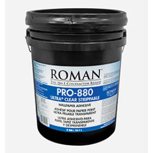 ROMAN 12405 ULTRA PRO-880 CLEAR STRIPPABLE ADHESIVE