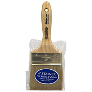 ARROWORTHY 1080-4 4" OLYMPIAN CHINA BRISTLE STAINER BRUSH