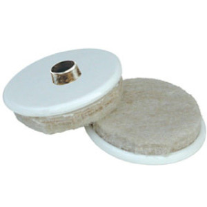 SHEPHERD 9934 FELT GARD PLUS 1" HEAVY DUTY NAIL-ON PADS ALMOND (8CD)