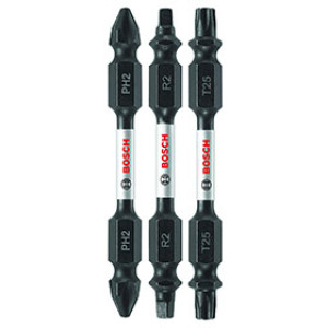 BOSCH ITDEV2503 2.5" IMPACT TOUGH DOUBLE ENDED VARIETY BIT 3PC SET