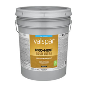 VALSPAR 61002.008 PRO-HIDE GOLD ULTRA FLAT PASTELBASE INT SELF PRIMING PAINT