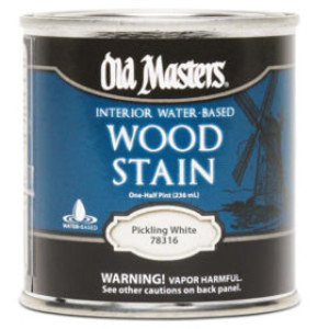 OLD MASTERS 78316 PICKLING WHITE TINTABLE WATER-BASED WOOD STAIN