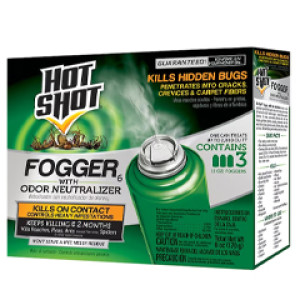 SPECTRUM HG-96180 2 OZ HOT SHOT FOGGER WITH ODOR NEUTRALIZER 3PACK