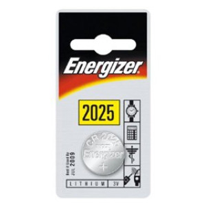 ENERGIZER ECR2025BP 3V LITHIUM COIN CELL WATCH & ELECTRONICS BATTERY 1PK