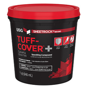 USG 380215-006 SHEETROCK TUFF-COVER + SPACKLING COMPOUND