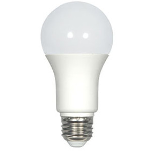 SATCO S29839 9.8W A19 LED BULB MEDIUM BASE 120V 5000K 220' BEAM SPREAD