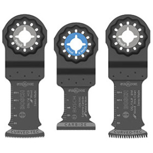 BOSCH OSL003VP STARLOCK 1-1/4" HCS- X CLN- CARBIDE OSC MULTI TOOL SET 3PC