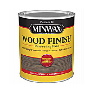 MINWAX 701054444 283 AGED BARREL WOOD FINISH PENETRATING STAIN PREMUIM OIL
