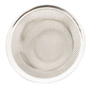 PLUMB PAK PP820-35 4-1/2" KITCHEN MESH STRAINER BASKET STAINLESS STEEL