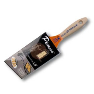 PROFORM PICASSO PIC3-3.0 3" ANGLED OVAL ADVANTAGE PBT WALL PAINT BRUSH
