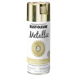 RUST-OLEUM SPECIALTY 1936830 11 OZ BRASS METALLIC DECORATIVE SPRAY PAINT