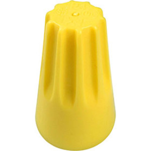 CAMBRIDGE RESOURCES WCS-C4 100 PACK YELLOW WIRE CONNECTORS