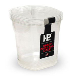 BERCOM 2520 6 PACK HANDY PAINT PAIL DISPOSABLE LINERS
