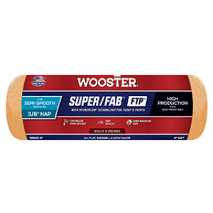 WOOSTER SUPER/FAB FTP RR923-9 9" X 3/8" GOLDEN YELLOW KNIT ROLLER COVER