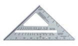 STANLEY 46-067 6-3/4" X 10-3/4" ALUMINUM QUICK SQUARE LAYOUT TOOL