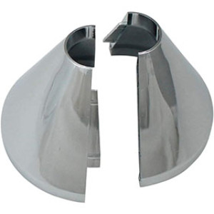 PLUMB PAK K857-21 FLANGE FOR 1/2" IRON PIPE 2 PIECE CHROME