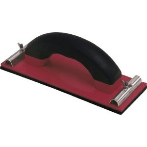 HYDE 09157 ECONOMY SERIES DRYWALL HAND SANDER 3/1/4" X 9-3/8" FOAM PAD