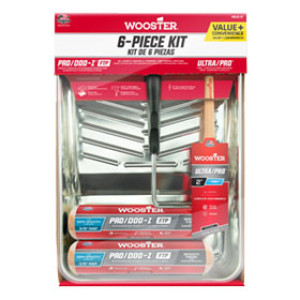 WOOSTER PRO/DOO-Z FTP R918-9 9" X 3/8" 6-PIECE TRAY KIT