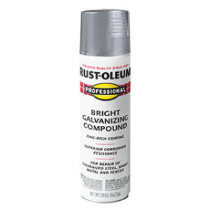 RUST-OLEUM STOPS RUST 7584838 20 OZ BRIGHT GRAY GALVANIZING COMPOUND AEROSOL