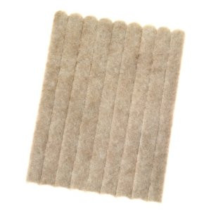 SHEPHERD 9954 FELT GARD 6" X 1-1/2" HEAVY DUTY SELF ADHESIVE STRIPS (9CD)