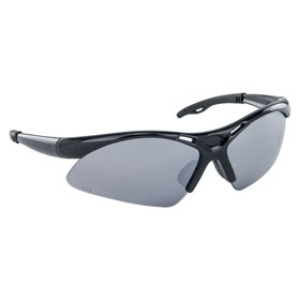 SAS 540-0203 DIAMONDBACK BLACK FRAME / SMOKE LENS SAFETY GLASSES