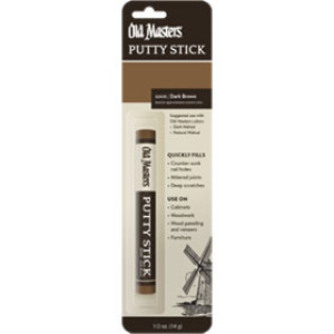 OLD MASTERS 32405 DARK BROWN PERFECT MATCH PUTTY STICK 1/2 OZ