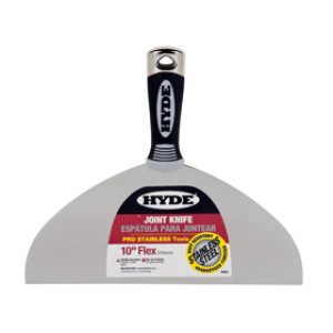 HYDE 06882 10" PRO STAINLESS HAMMER HEAD FLEXIBLE TAPE KNIFE