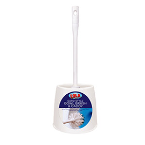 LOLA PRODUCTS 331 BOWL BRUSH WITH CADDY