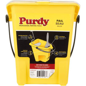 PURDY 14T921000 PAINTER'S PAIL WITH POWERFUL BRUSH MAGNET USE WITH 4.5" ROLLER
