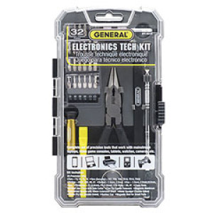 GENERAL TOOLS 661 02318 32PC ELECTRONICS TECH KIT