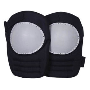 G-FORCE 10041 POLY CAP KNEEPADS DURABLE NYLON ELASTIC STRAPS W/VELCRO CLOSURES