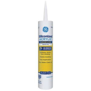 GE 2874545 PAINTER'S PRO SILICONIZED ACRYLIC QUICK DRY 10 OZ INTERIOR/EXTERIOR