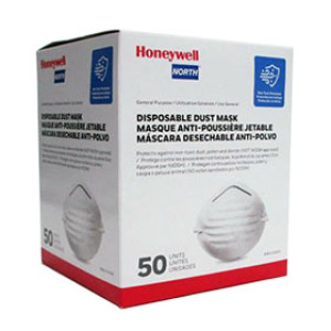 HONEYWELL RWS-54001 50PK DISPOSABLE DUST MASK - GENERAL PURPOSE