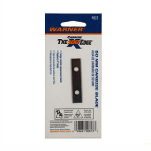 WARNER TOOL 813 50MM 2" DOUBLE EDGE CARBIDE 100X REPLACEMENT BLADE