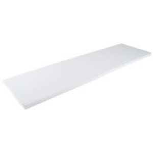 KV 00431 10" X 36" WHITE SHELF 1980WH LAMINATED HOLDS UP TO 200 LBS