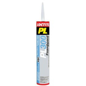 LOCTITE 1421930 PL300 28 OZ FOAM BOARD ADHESIVES VOC COMPLIANT LATEX BLUE