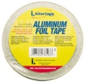 INTERTAPE 9200 2" X 10 YARDS ALUMINUM FOIL TAPE 91412
