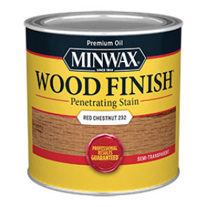 MINWAX 223204444 232 RED CHESTNUT WOOD FINISH PENETRATING STAIN
